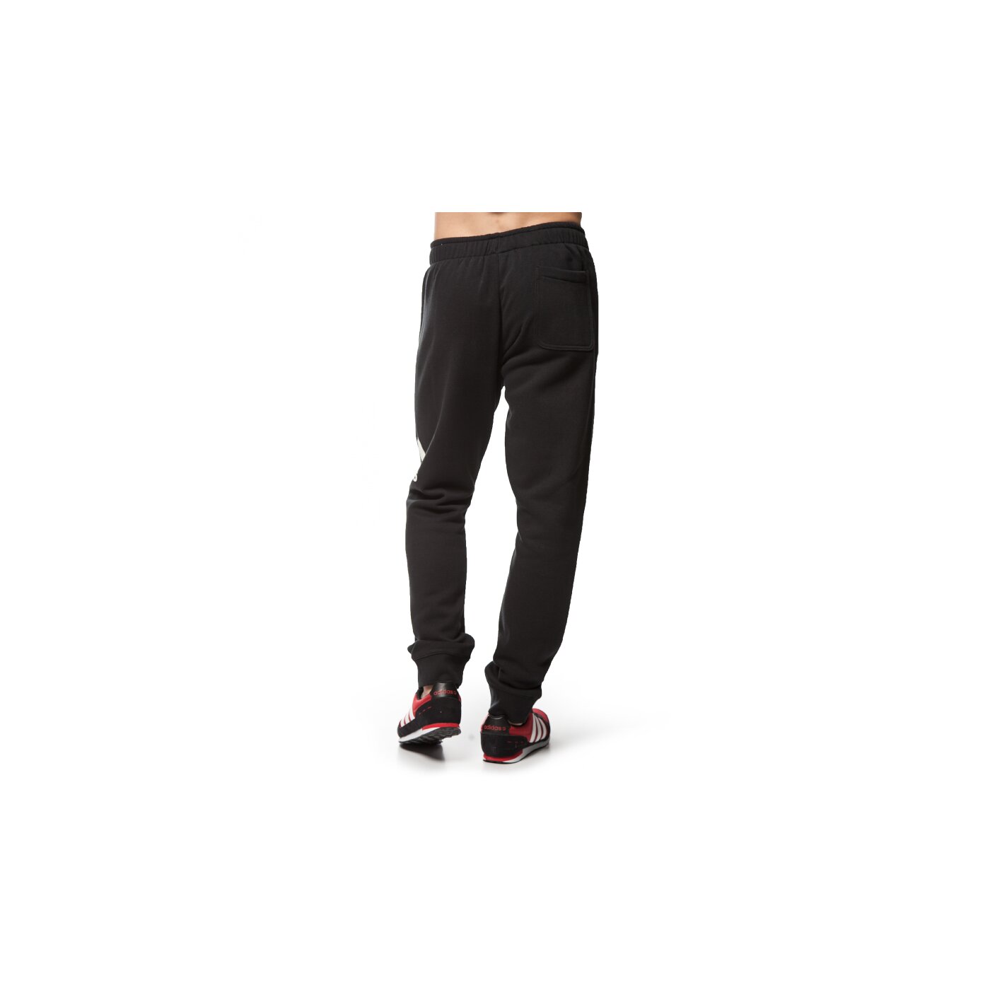 Spodnie dresowe męskie ADIDAS SPODNIE LOGO SWPT CH FL ab6527 kolor czarny