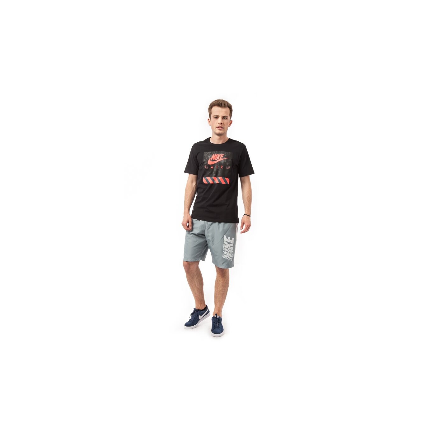 Koszulka męska NIKE T-SHIRT AIR ANIMAL 666548010 kolor czarny