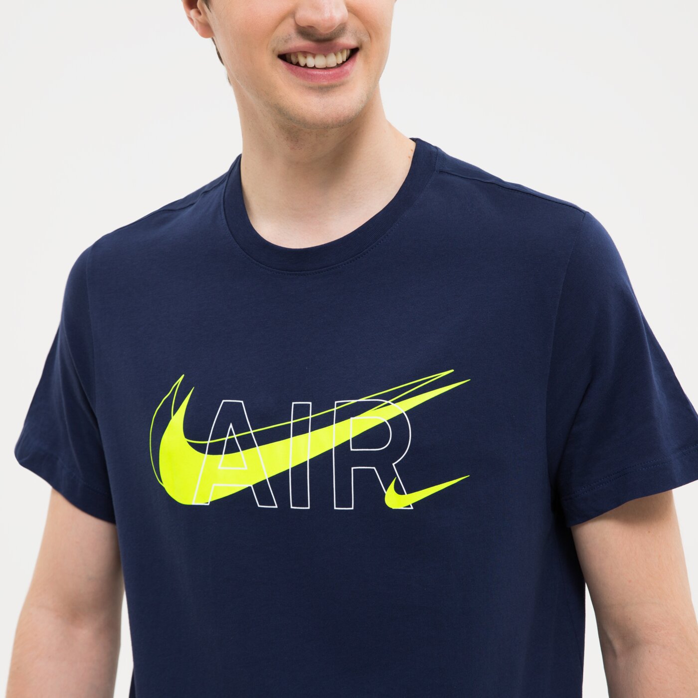 Koszulka męska NIKE T-SHIRT M NSW TEE AIR PRNT PACK dd9702-410 kolor granatowy