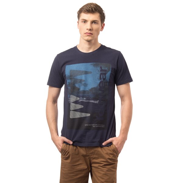 Koszulka męska FEEWEAR T-SHIRT KOKIOTR fw15tsm06001 kolor granatowy