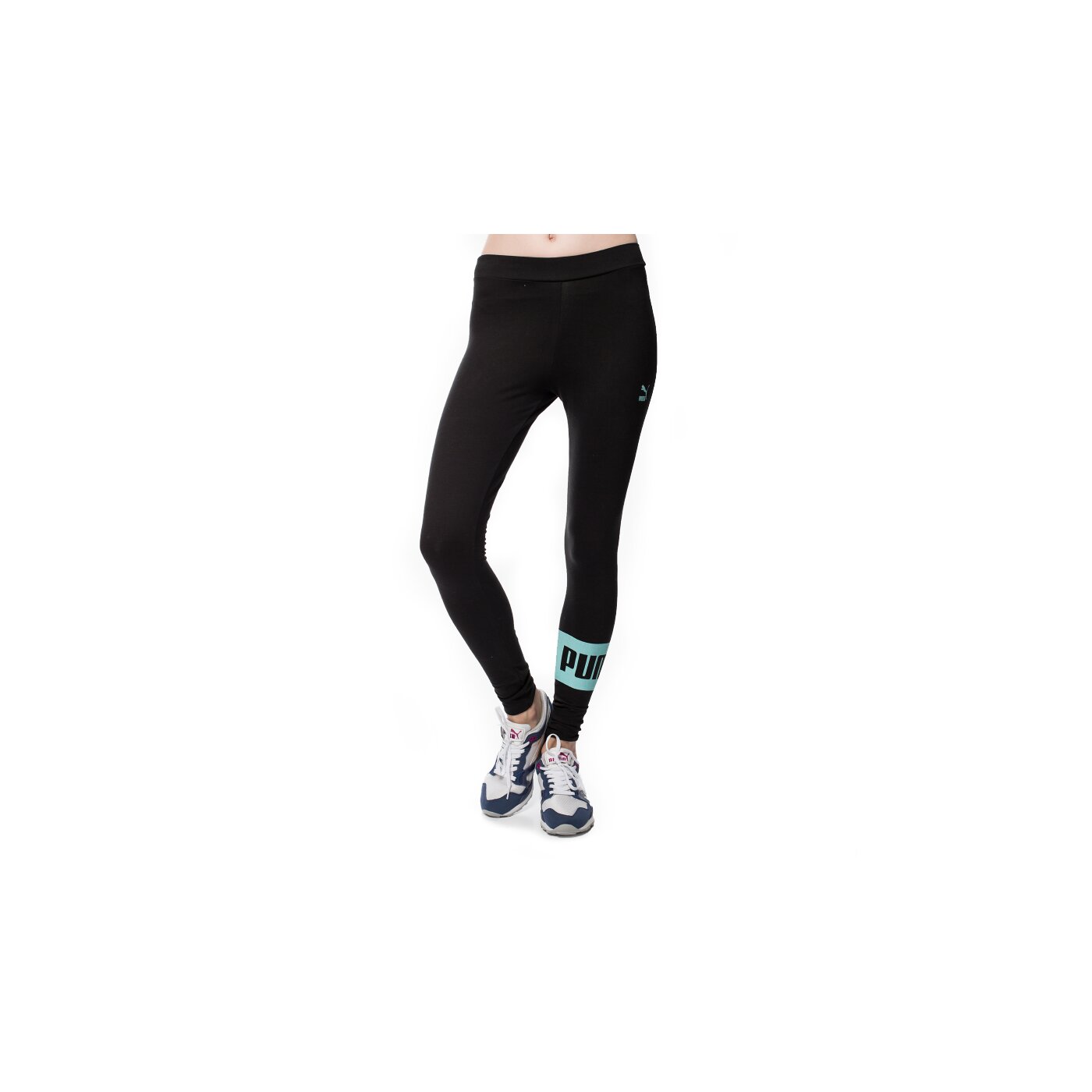Spodnie dresowe damskie PUMA SPODNIE ICON LEGGINGS 56926801 kolor czarny