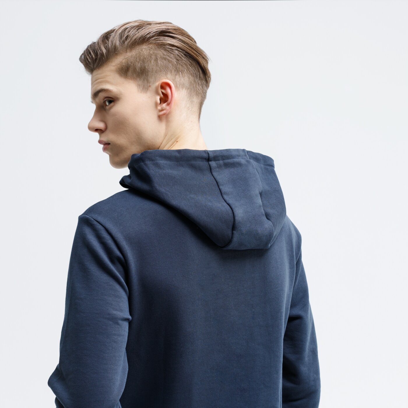 Bluza męska LOTTO BLUZA Z KAPTUREM WAFFLE lo120blm41002 kolor granatowy