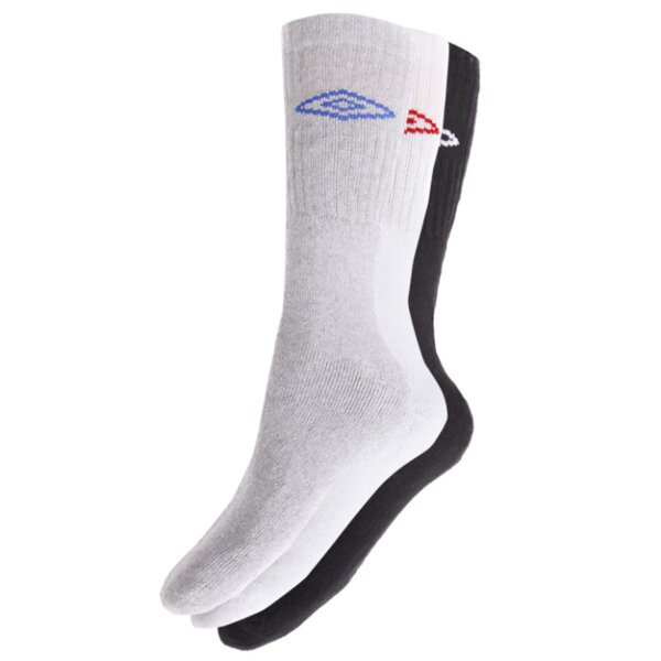 Skarpetki damskie UMBRO SKARPETY 3PPK SPORT MIX WHITE um24163abc kolor multicolor