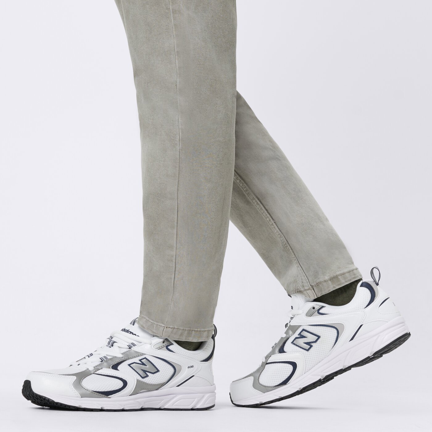 Buty sportowe męskie NEW BALANCE ML408  ml408a kolor biały