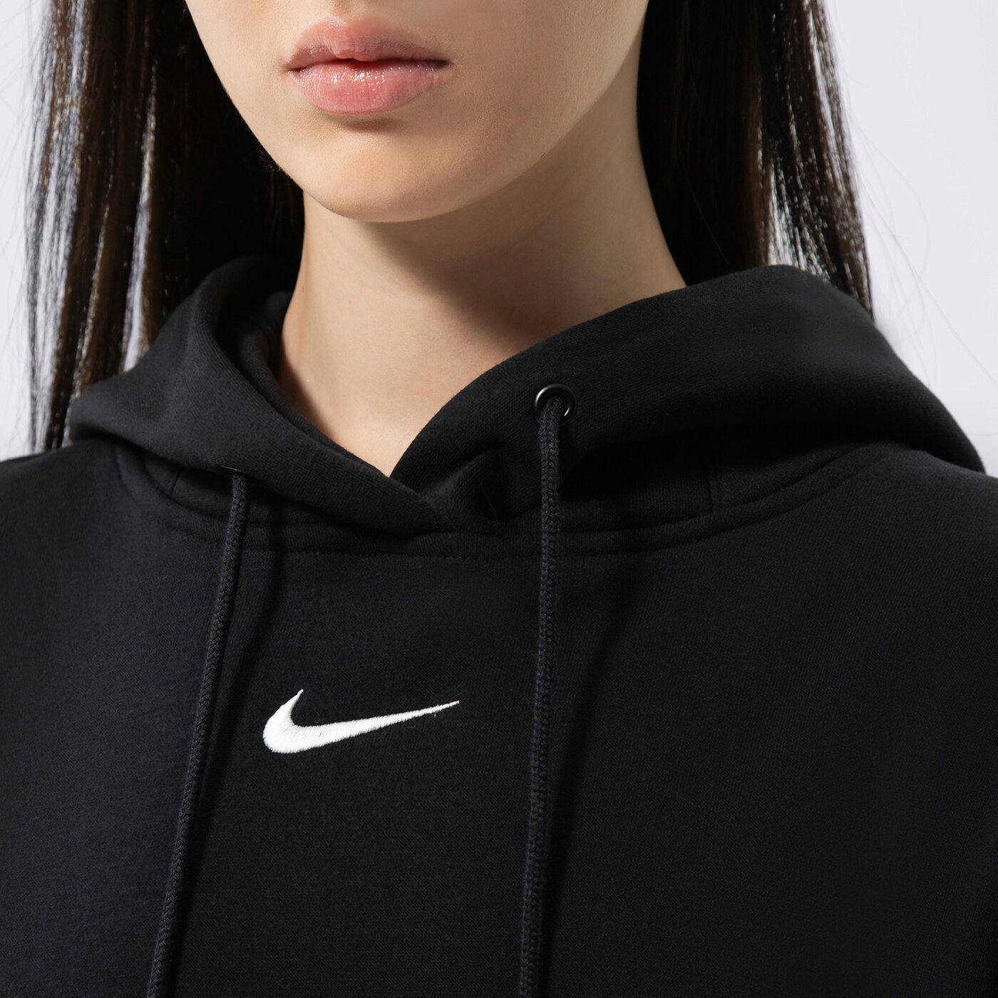Bluza damska NIKE BLUZA Z KAPTUREM W NSW PHNX FLC OS dq5860-010 kolor czarny