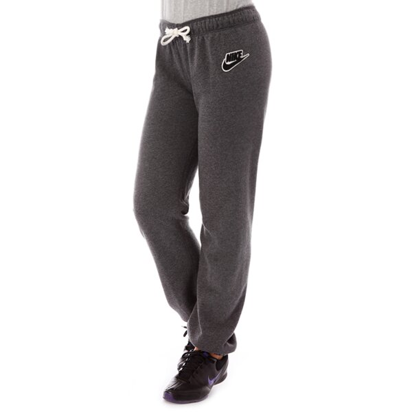 Spodnie dresowe damskie NIKE SPODNIE NIKE RALLY PANT REGULAR PATCH 552740073 kolor szary