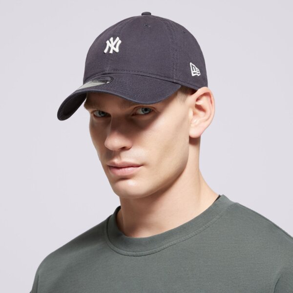 Czapka z daszkiem męska NEW ERA CZAPKA MINI LOGO WASHED 920 NYY NEW YORK YANKEES 60667594 kolor granatowy