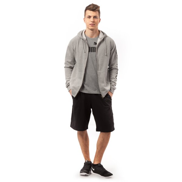 Tank top męski PUMA TANK ESS NO.1 LOGO SL 83185303 kolor szary