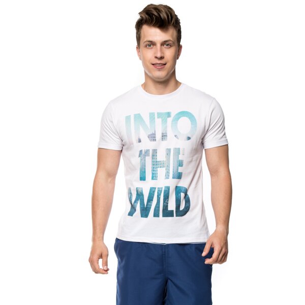 Koszulka męska FEEWEAR T-SHIRT CEDROS fw16tsmpr070 kolor biały