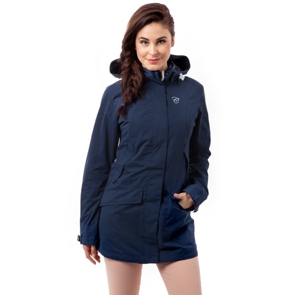 Kurtka przejściowa damska CONFRONT KURTKA PODO cf15kud06001 kolor granatowy