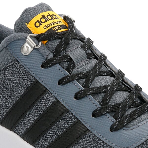 Buty zimowe męskie ADIDAS CLOUDFOAM RACE WTR aw5271 kolor szary