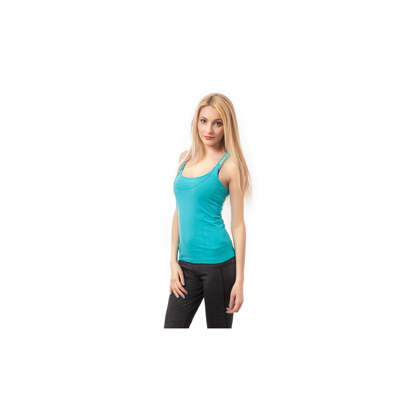 Koszulka damska LOTTO T-SHIRT TOMAK lo15tsd09001 kolor zielony