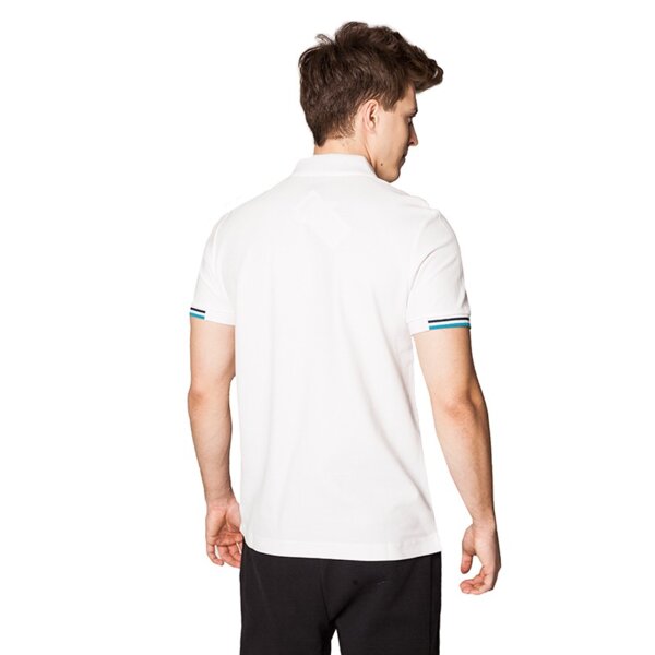 Koszulka polo męska LOTTO POLO BRODSY LOGO PLUS s0942 kolor biały