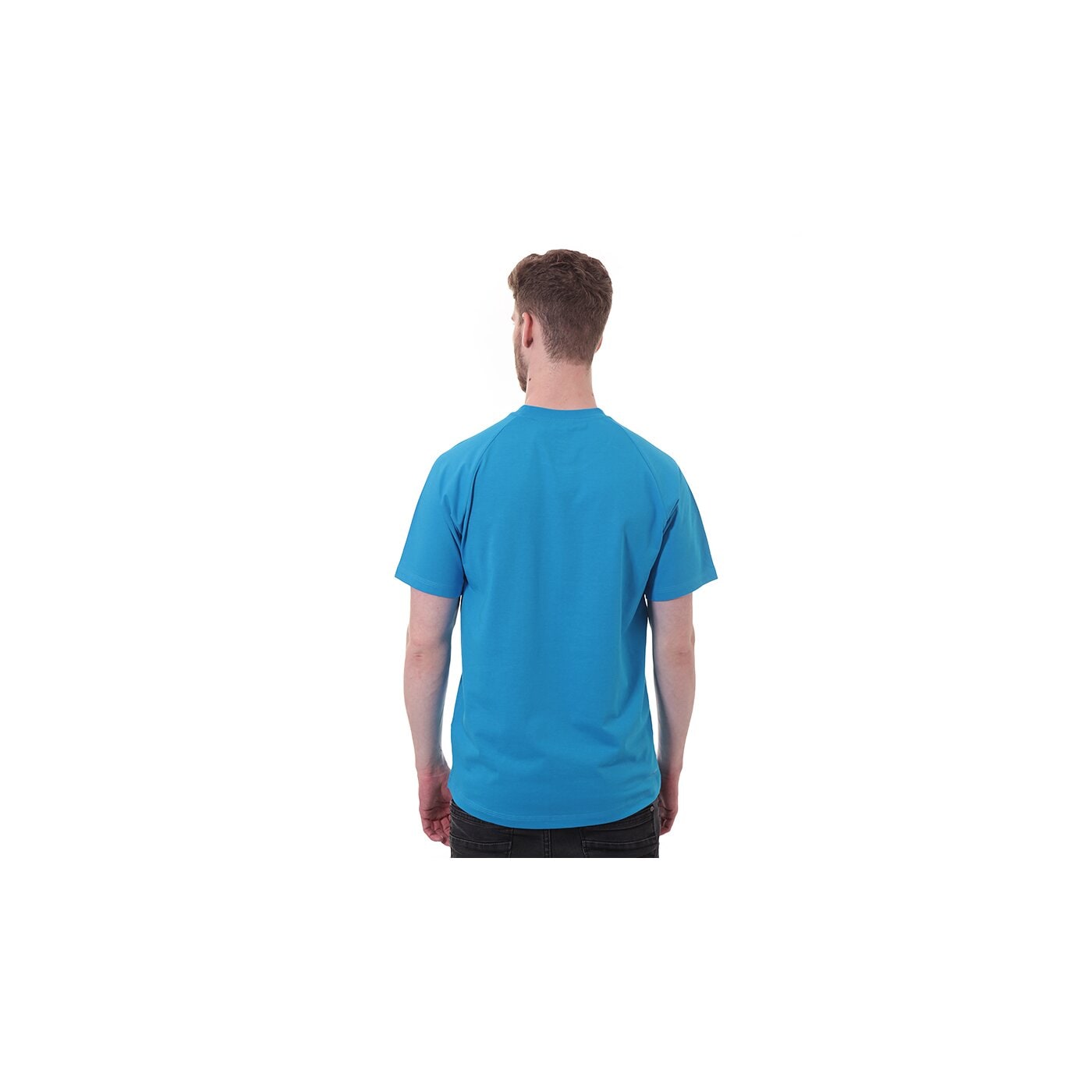 Koszulka męska ADIDAS T-SHIRT AESS CREW TEE d89820 kolor niebieski