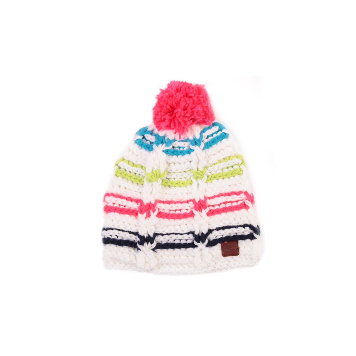 Czapka zimowa damska ROXY CZAPKA ZIMOWA SNOWED IN erjha00029wbbo kolor biały