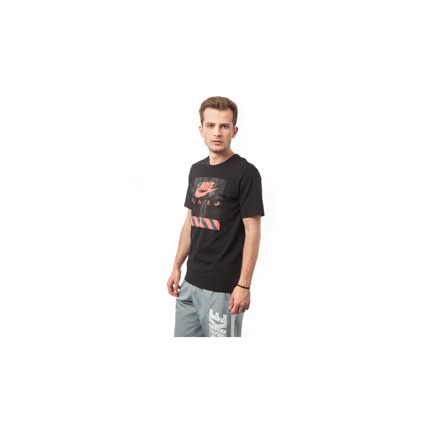 Koszulka męska NIKE T-SHIRT AIR ANIMAL 666548010 kolor czarny