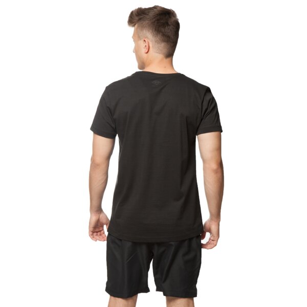 Koszulka męska UMBRO T-SHIRT ERKO ul35tsm05001 kolor czarny