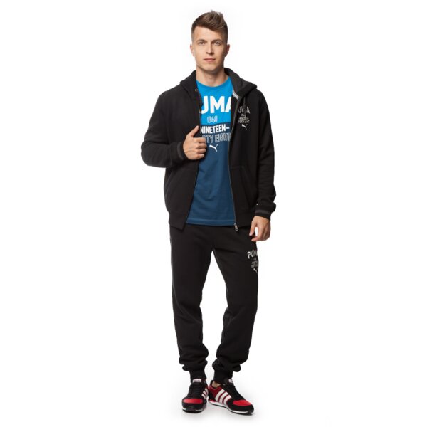 Bluza męska PUMA BLUZA STYLE ATHL HD. SWEAT 83412301 kolor czarny
