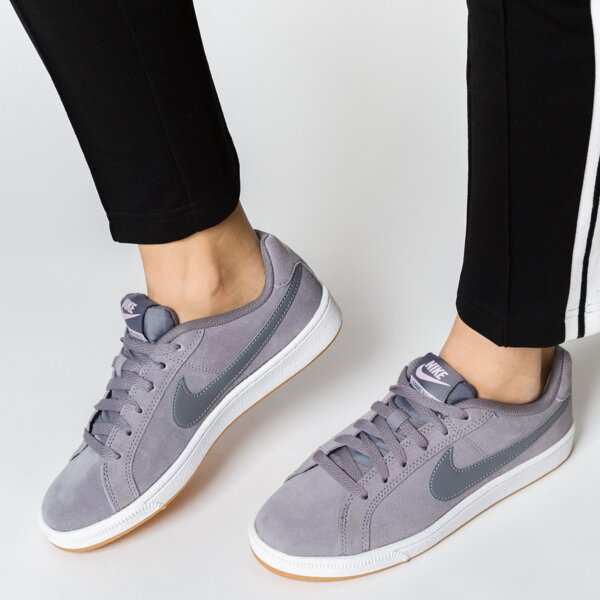 Buty sportowe damskie NIKE WMNS COURT ROYALE SUEDE 916795-003 kolor szary