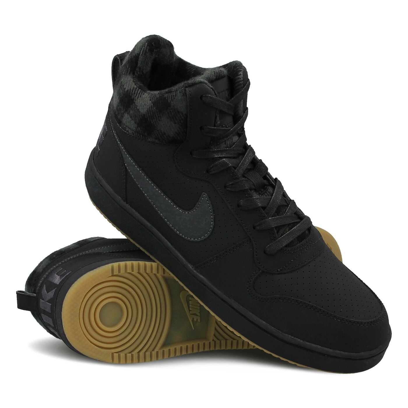 Buty sportowe męskie NIKE COURT BOROUGH MID PREM 844884002 kolor czarny