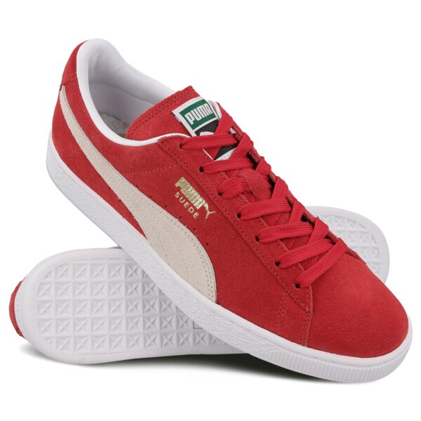 Buty sportowe męskie PUMA SUEDE CLASSIC  35263405 kolor czerwony
