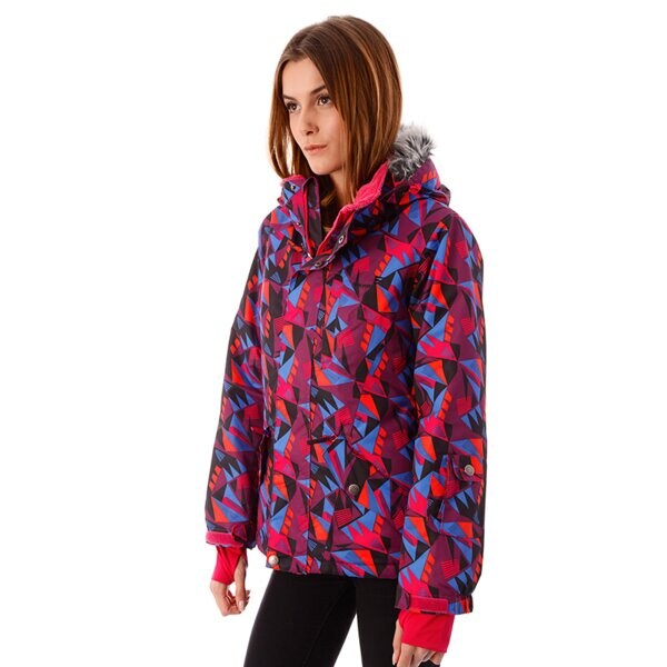 Kurtka zimowa damska FEEWEAR KURTKA SIMONA fw33kud11001 kolor multicolor