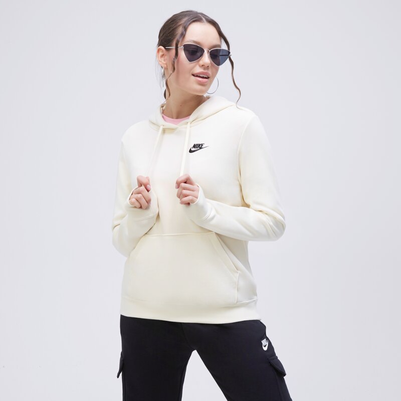 NIKE BLUZA Z KAPTUREM W NSW CLUB FLC STD PO