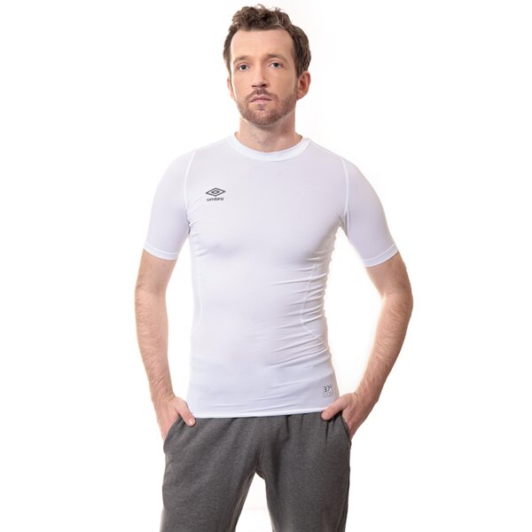 Koszulka męska UMBRO T-SHIRT S/S CORE CREW 62536u002 kolor biały