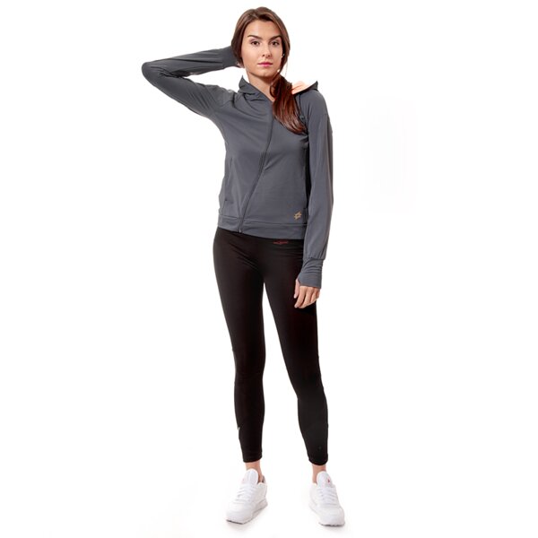 Bluza damska LOTTO BLUZA SWEAT FZ ADA PL r2066 kolor szary