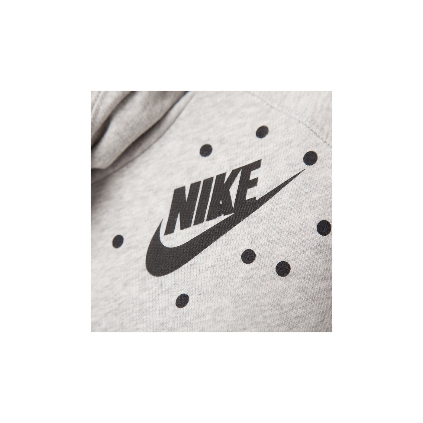 Bluza damska NIKE BLUZA RALLY FUNNEL NK HOODY-AOP 668930050 kolor szary