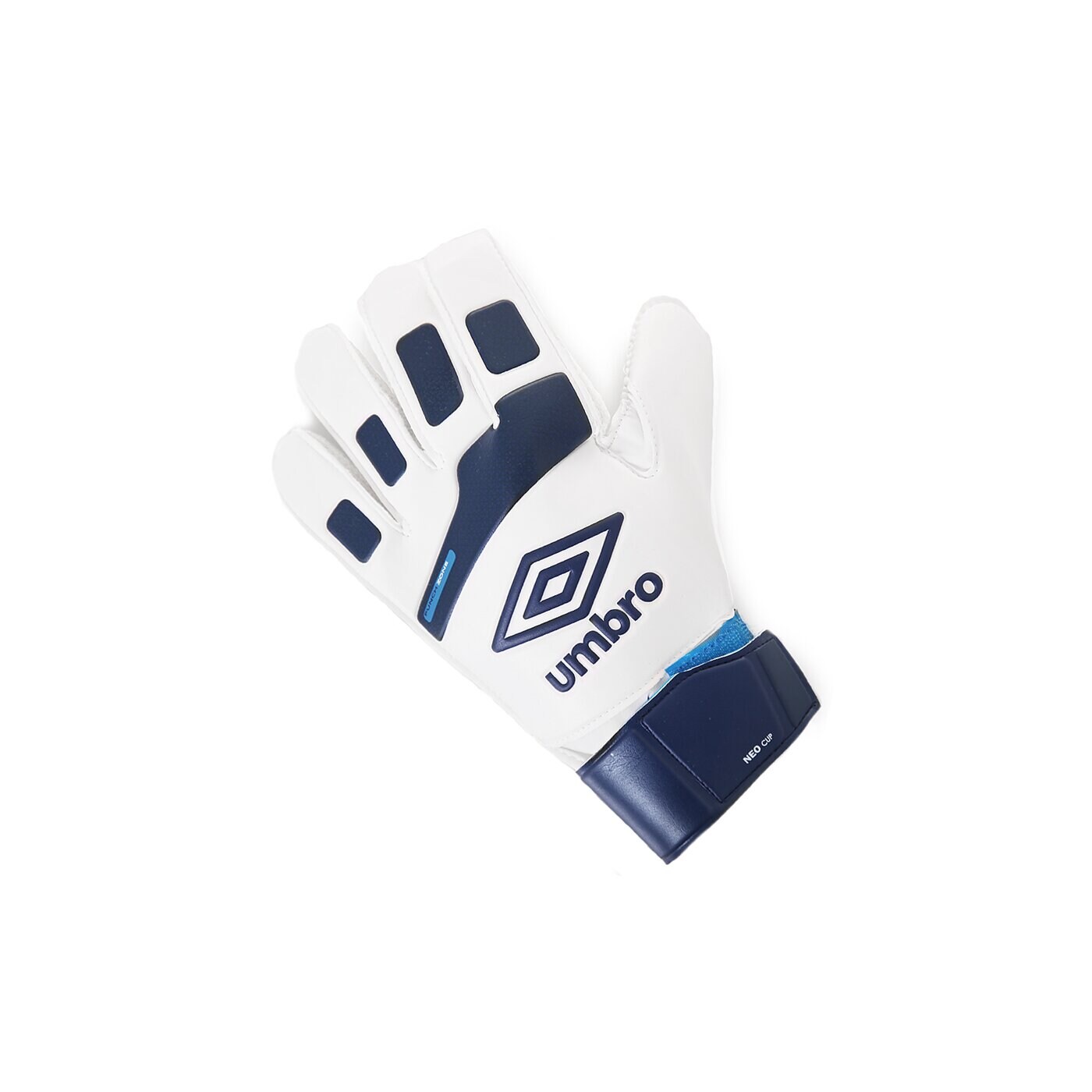 Męskie UMBRO REKAWICE NEO CUP GLOVE WHITE BLUE DEPTHS 20498ucib kolor biały