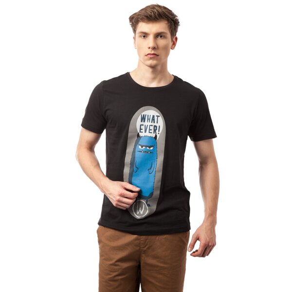 Koszulka męska CONFRONT  T-SHIRT TORA cf15tsm66001 kolor czarny