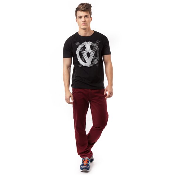 Koszulka męska CONFRONT T-SHIRT TITO cf15tsmpr001 kolor czarny