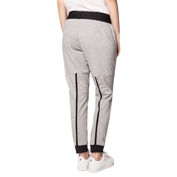 Spodnie dresowe damskie ADIDAS SPODNIE TAPPERED PANT aj6343 kolor szary