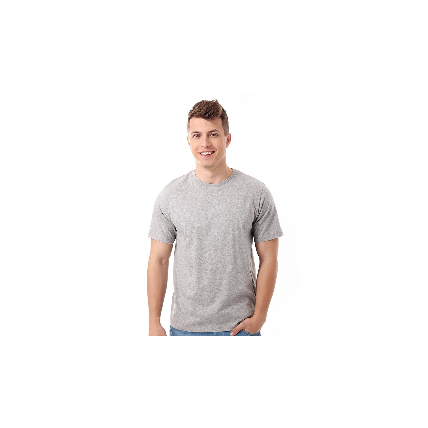 Koszulka męska FEEWEAR  T-SHIRT RAFAEL fw14tsm022001 kolor szary