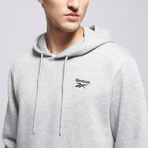 Bluza męska REEBOK BLUZA Z KAPTUREM NOAH SMALL LOGO 100240569 kolor szary