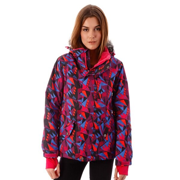 Kurtka zimowa damska FEEWEAR KURTKA SIMONA fw33kud11001 kolor multicolor