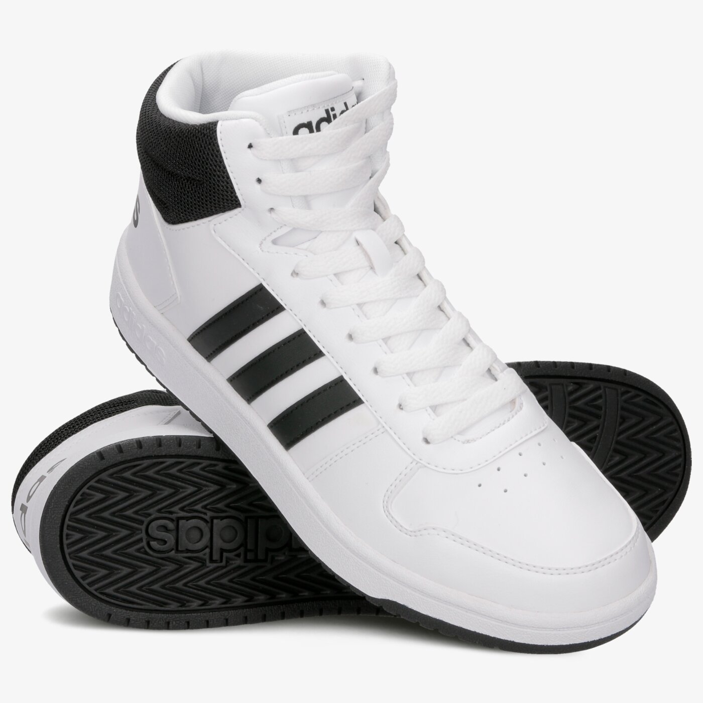 Adidas Buty Adidas HOOPS 2.0 MID BB7208 HOOPS 2.0 MID