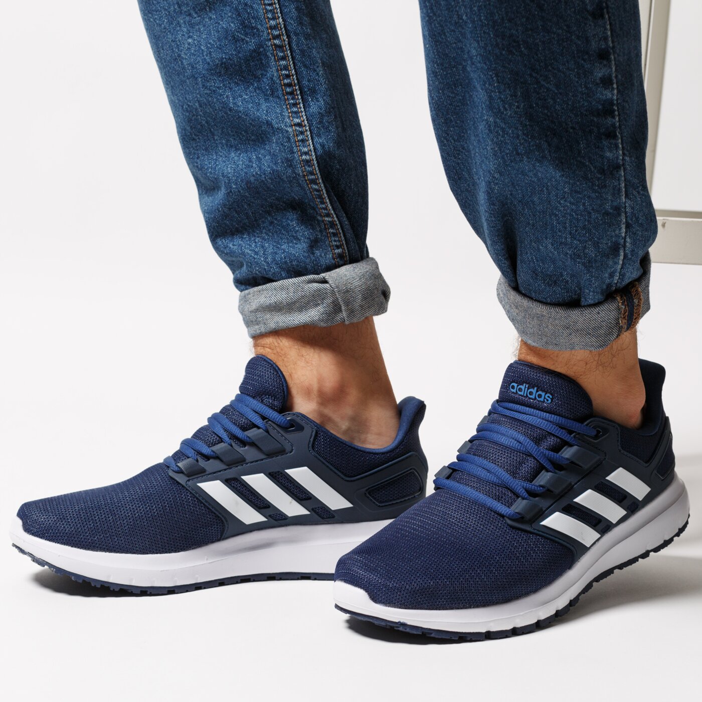 Buty do biegania męskie ADIDAS ENERGY CLOUD 2 cp9769 kolor granatowy