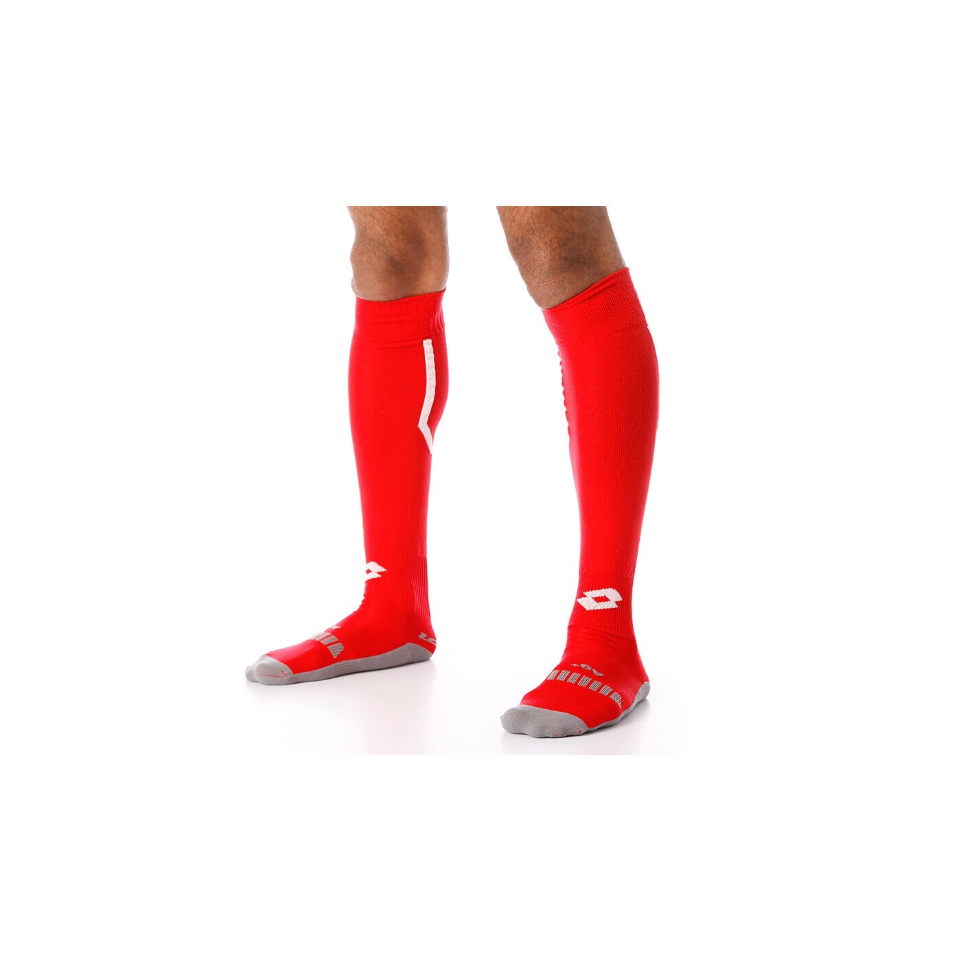 Dziecięce LOTTO GETRY JR 35-37 logeredwhtc kolor czerwony