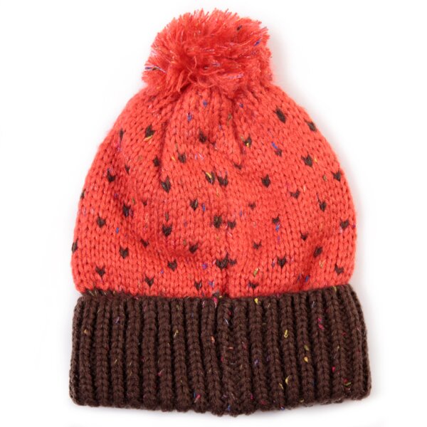 Czapka zimowa damska ROXY CZAPKA ZIMOWA TORAH BRIGHT BEANIE erjha00065mkzo kolor różowy