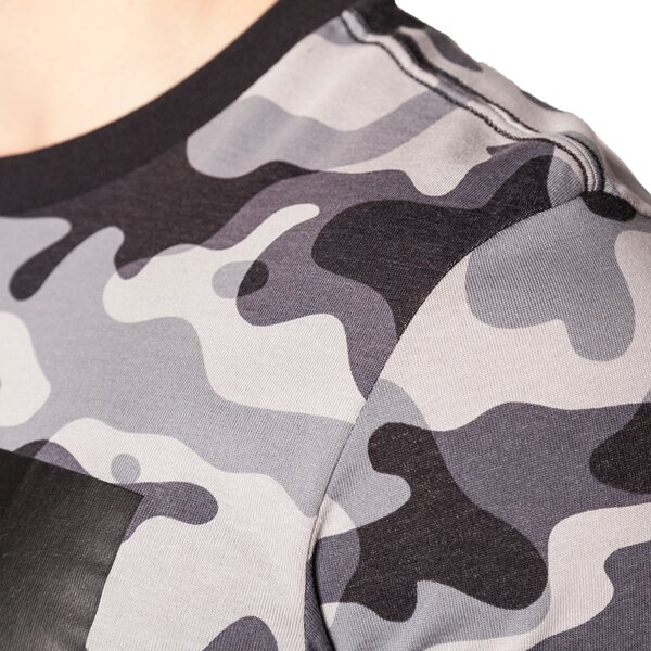 Koszulka męska ADIDAS T-SHIRT LIN TEE CAMO ao0899 kolor czarny