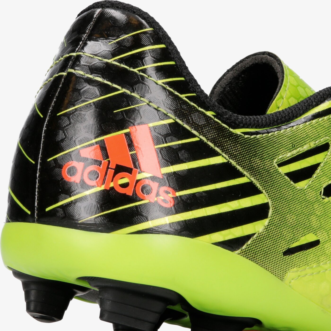 Buty piłkarskie dla dzieci ADIDAS MESSI 15.4 FXG J s74699 kolor żółty