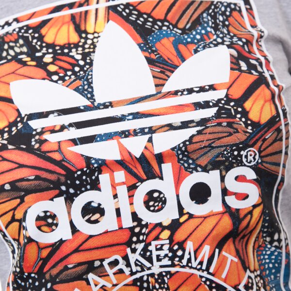 Koszulka damska ADIDAS T-SHIRT BF PRINT TEE m30299 kolor szary