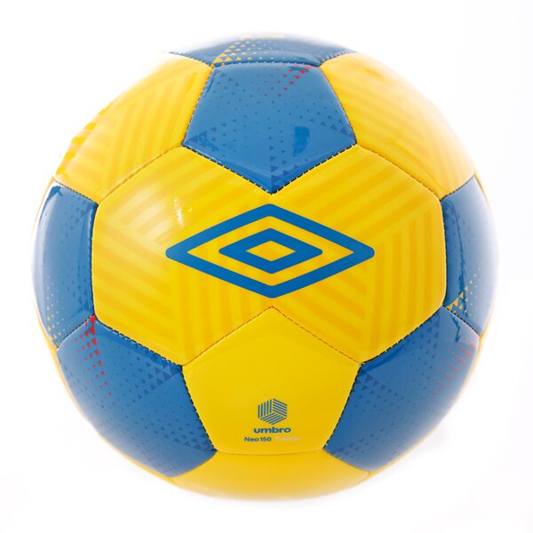 Damska piłka nożna UMBRO PILKA NEO TRAINER STANDARD YELLOW 20488uchy kolor biały