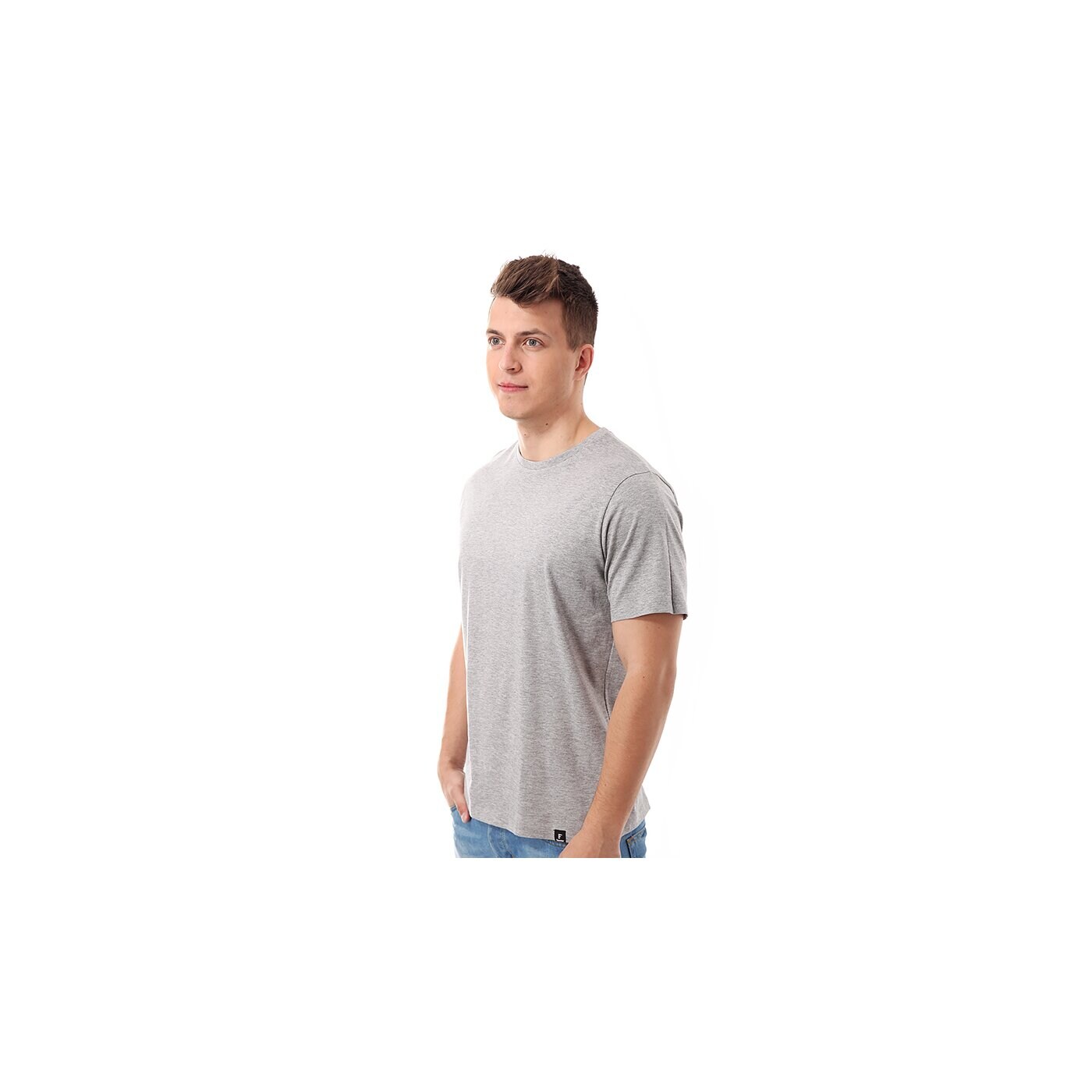 Koszulka męska FEEWEAR  T-SHIRT RAFAEL fw14tsm022001 kolor szary