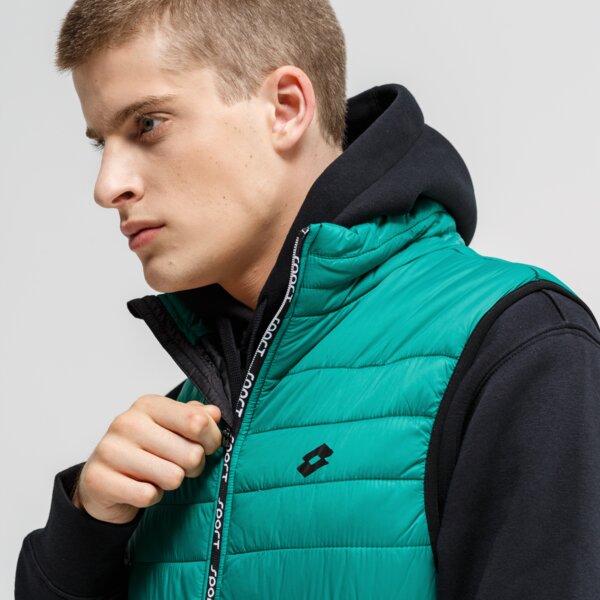 Bezrękawnik męski LOTTO BEZRĘKAWNIK USIGNOLO lo39kam02001 kolor czarny