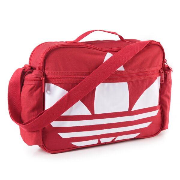 Torba sportowa damska ADIDAS TORBA AIRLINER CANVAS POWER RED s20067 kolor czerwony