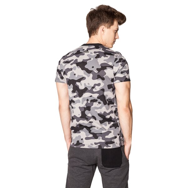Koszulka męska ADIDAS T-SHIRT LIN TEE CAMO ao0899 kolor czarny