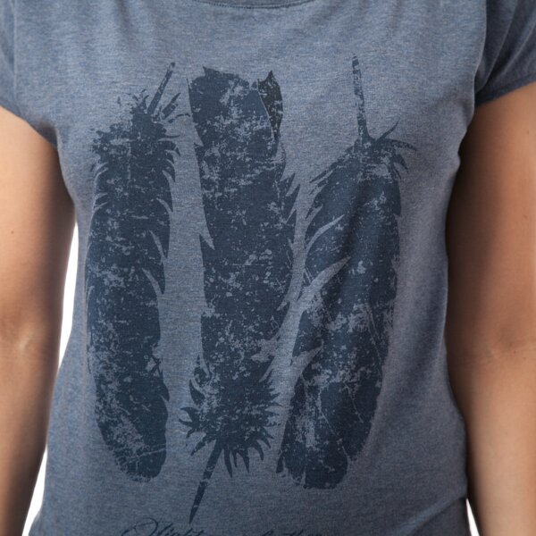 Koszulka damska CONFRONT T-SHIRT LIGHT cfv15tsd03001 kolor niebieski
